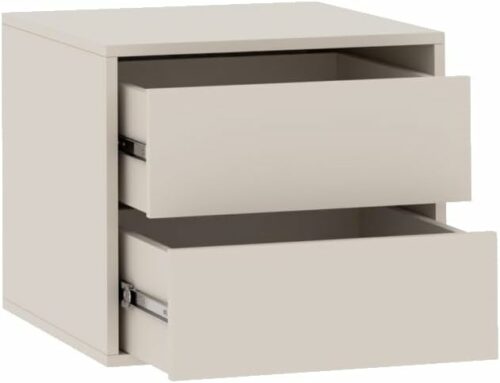 41FBxwy5VzL._AC_SL1500_ Kleiderschrank 320 cm TRES B - großes offenes Schranksystem ohne Türen mit Schubladen & Kleiderstangen Cashmere