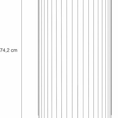 Design Tischgestell Loop aus Metall – Runde Säule in Röhrenoptik Ø 25 mm – Pulverbeschichtet Cashmere